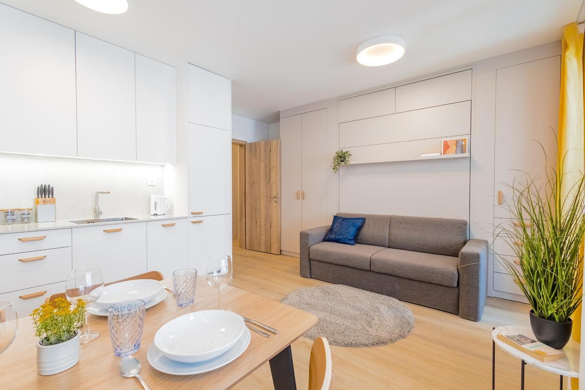 Yellow Apartment - Balcony, Free Parking, By Gravity Prag Exterior foto