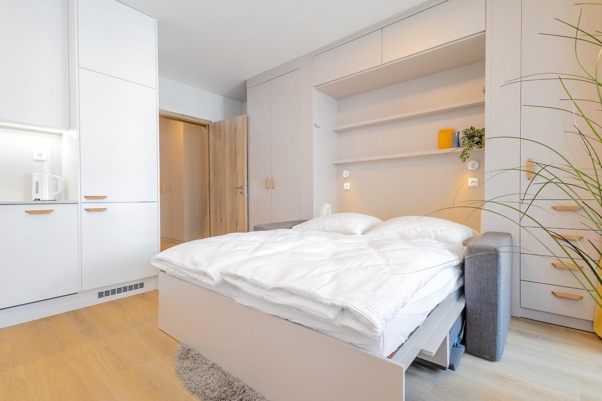 Yellow Apartment - Balcony, Free Parking, By Gravity Prag Exterior foto